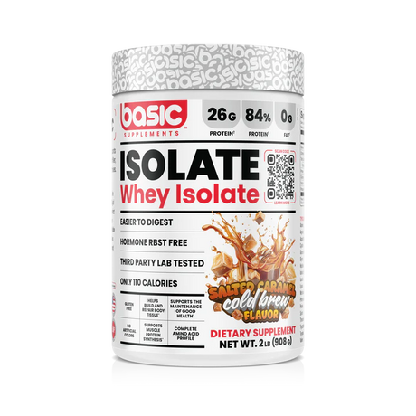 Basic Supplements Whey Isolate Protein Powder