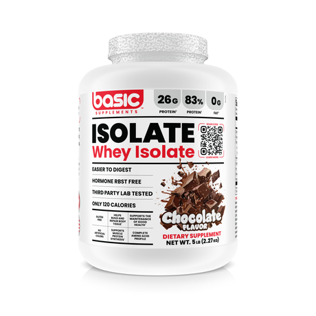 Basic Supplements Whey Isolate Protein Powder