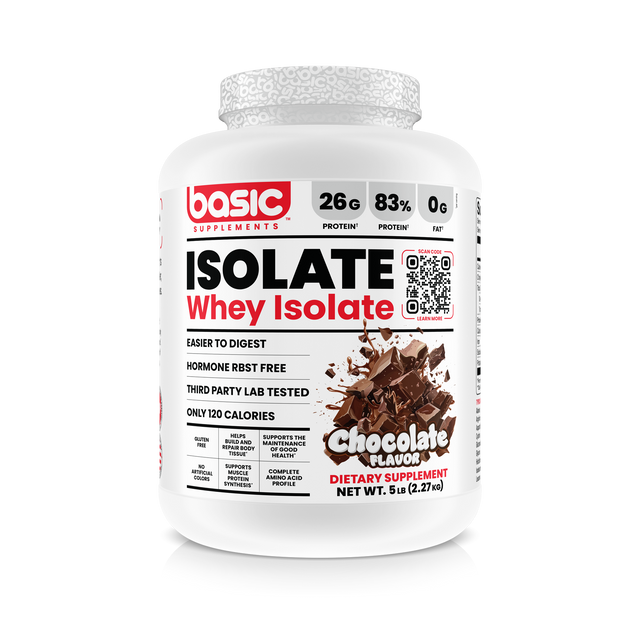 Basic Supplements Whey Isolate Protein Powder