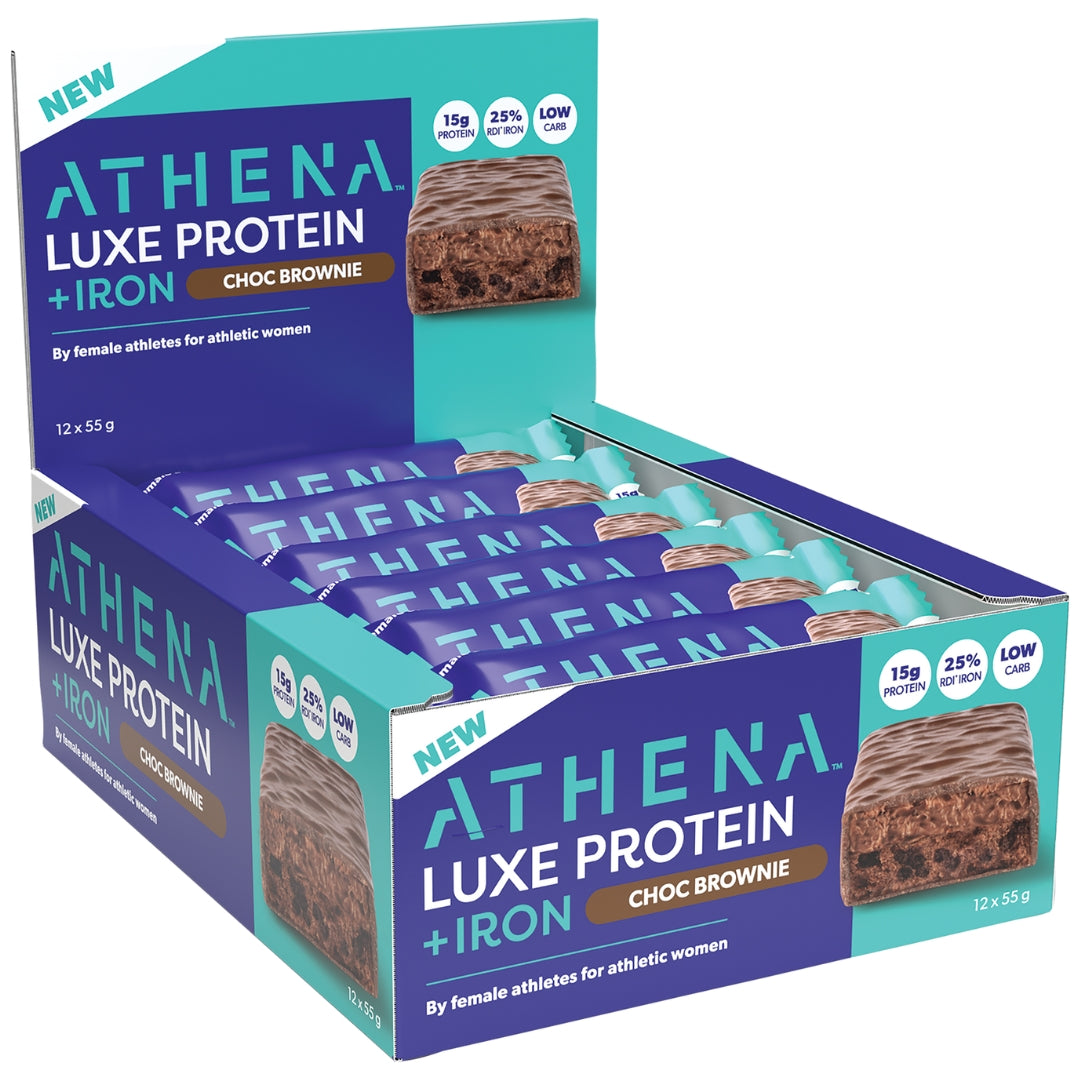 Athena Luxe Protein + Iron Bars