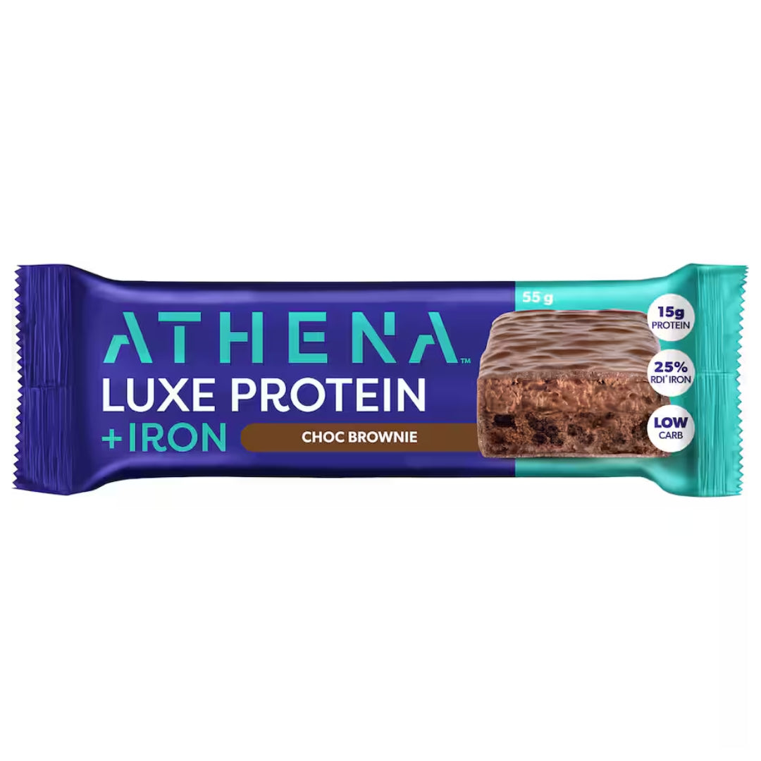 Athena Luxe Protein + Iron Bars