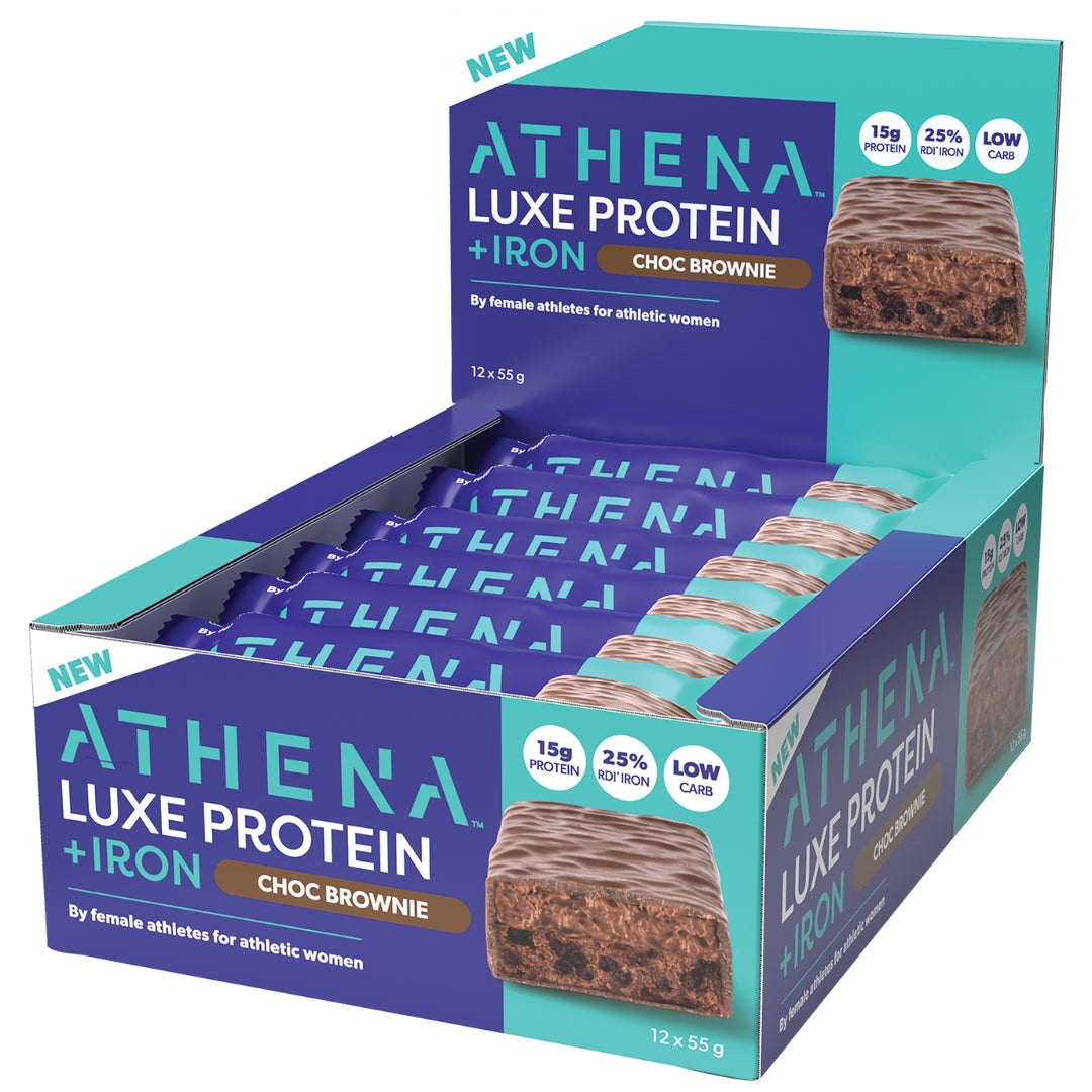 Athena Luxe Protein + Iron Bars
