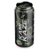 Kaze energy drink can on a white background