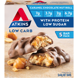 Atkins Low Carb Caramel Chocolate Nut Roll