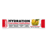 Hydration stick pack with pineapple burst flavor on a white background