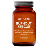 Bepure Burnout Rescue supplement bottle on a white background