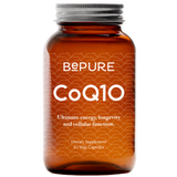 Bepure CoQ10 supplement bottle on a white background