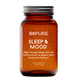 Bepure Sleep & Mood supplement bottle on a white background