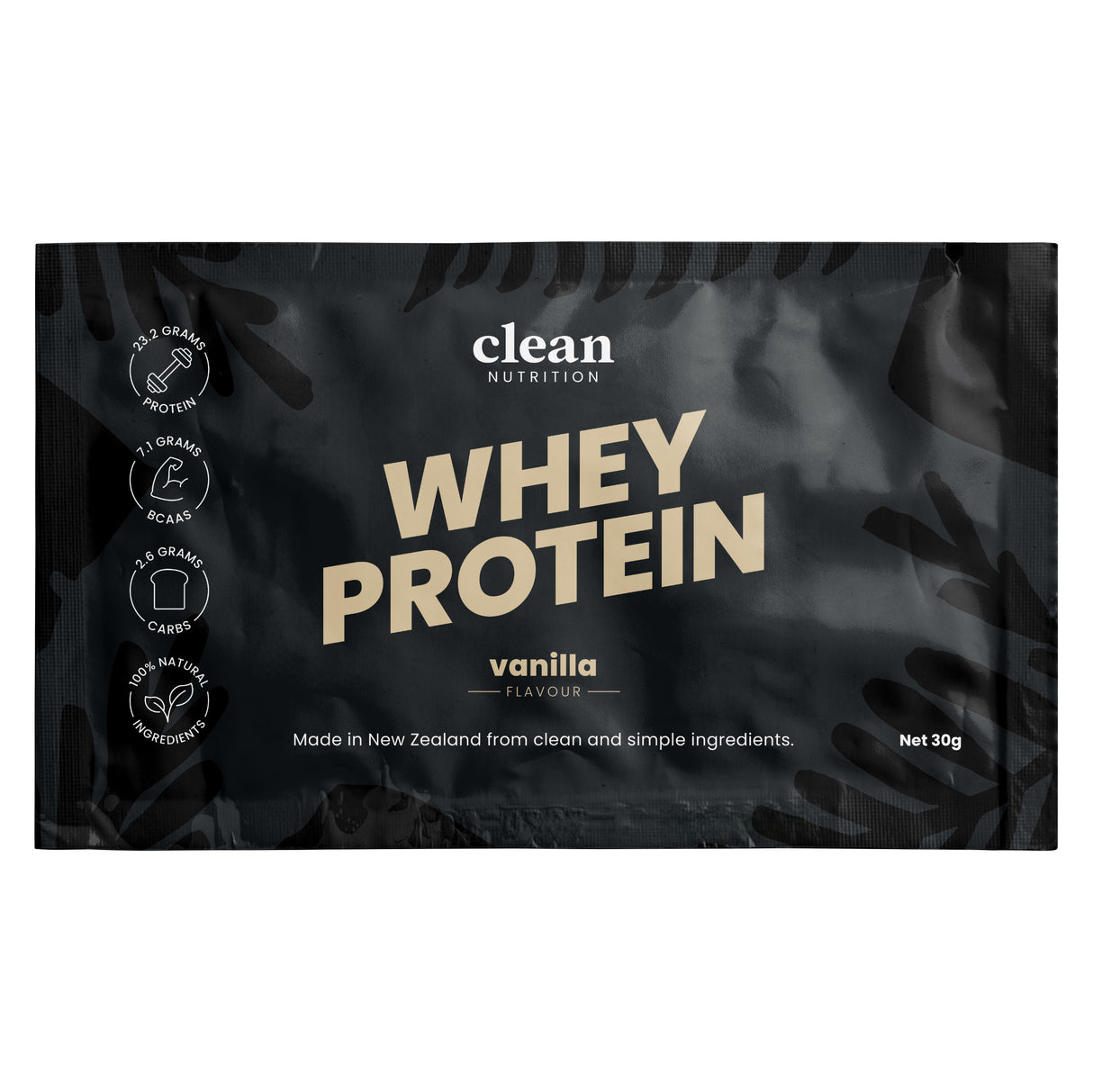 Clean Nutrition Whey Protein Powder Single Serve Sachet *Gift*