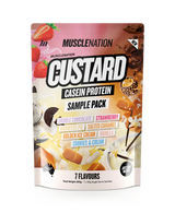 Muscle Nation Custard Casein 7 Serve Sample Pack