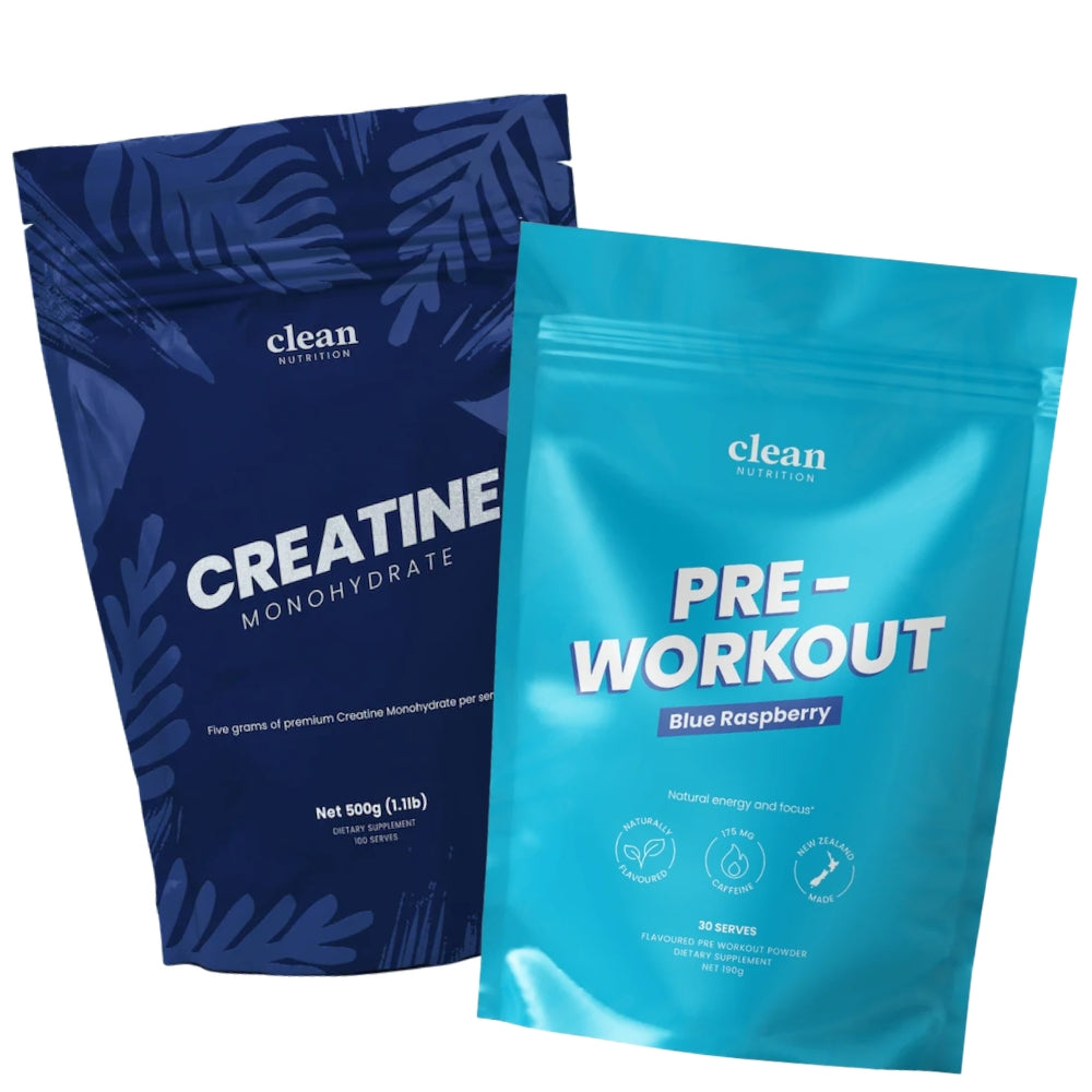Clean Nutrition Creatine + Pre-Workout Stack