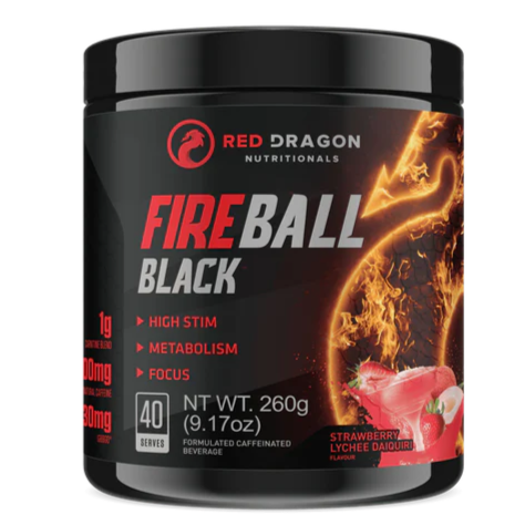 Red Dragon Nutritionals Fireball Black Fat Burner