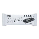Protein bar packaging with 'FB' branding on a white background