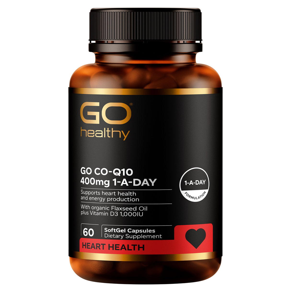 GO Healthy CoQ10 400mg 1-A-Day