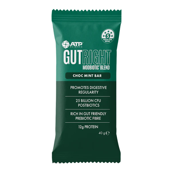 ATP Gut Right bar choc mint flavour