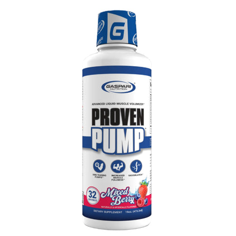 Gaspari Proven Pump supplement bottle on a white background