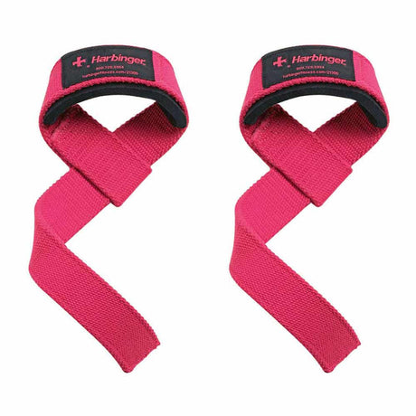 Harbinger Padded Cotton Lifting Straps