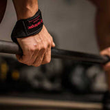 Harbinger Padded Cotton Lifting Straps - Black