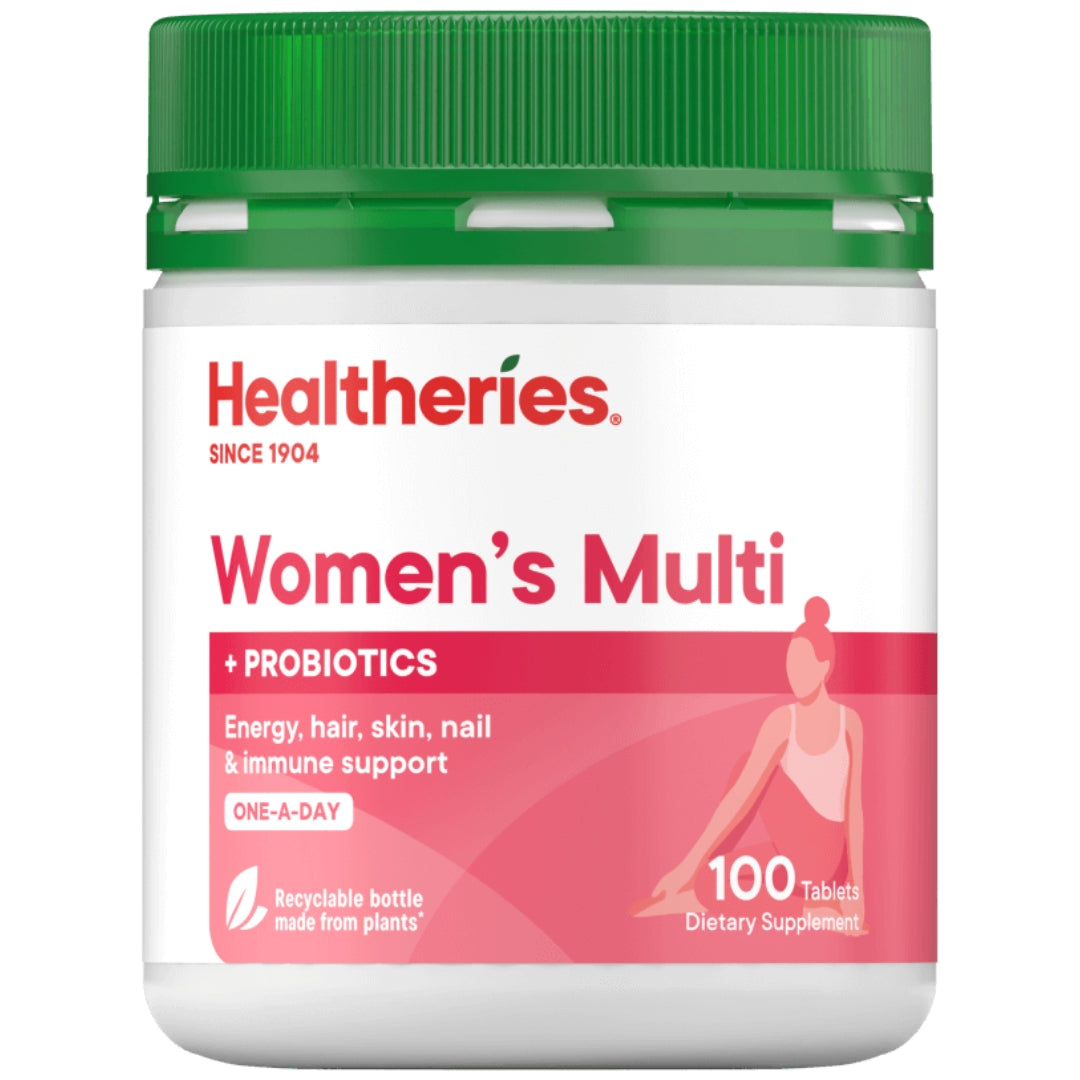 Healtheries Women's Multi with Probiotics Tablets