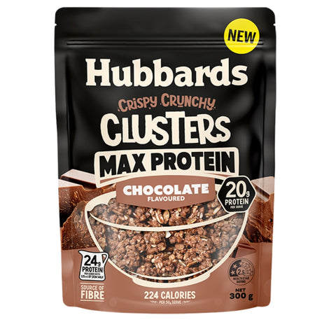Hubbards Crispy Crunch Clusters Max Protein Cereal