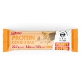 Protein cookie bar packaging with 'Forty Thieves' branding on a white background