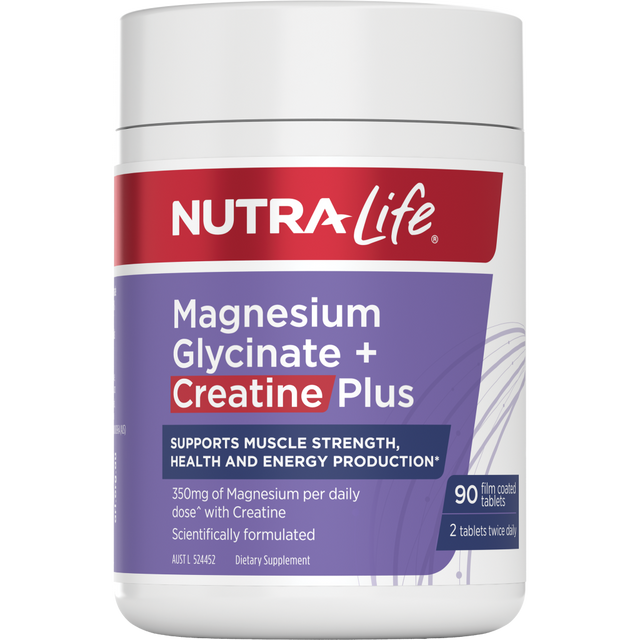 Magnesium Glycinate + Creatine Plus Tablets