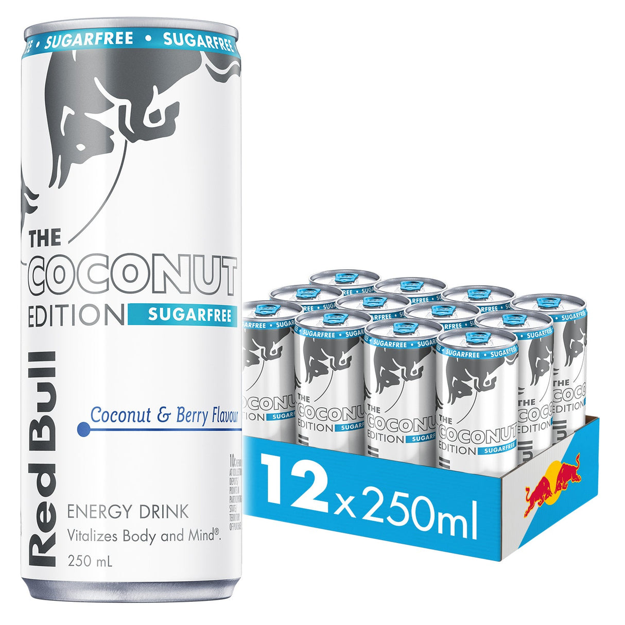 Red Bull Energy Drink Sugarfree Coconut & Berry Edition 250ml