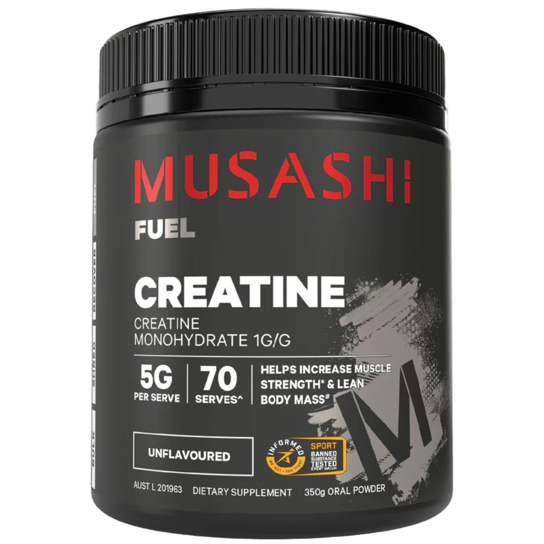 Musashi Creatine Monohydrate Powder 350g *Gift*