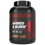 Musashi Shred & Burn Protein Powder