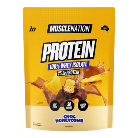 Muscle Nation 100% Whey Isolate Protein Powder