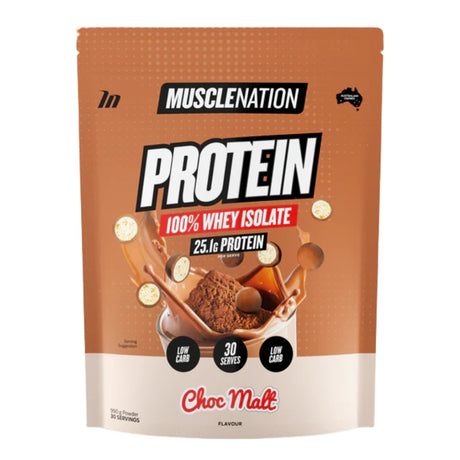 Muscle Nation 100% Whey Isolate Protein Powder