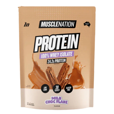 Muscle Nation 100% Whey Isolate Protein Powder