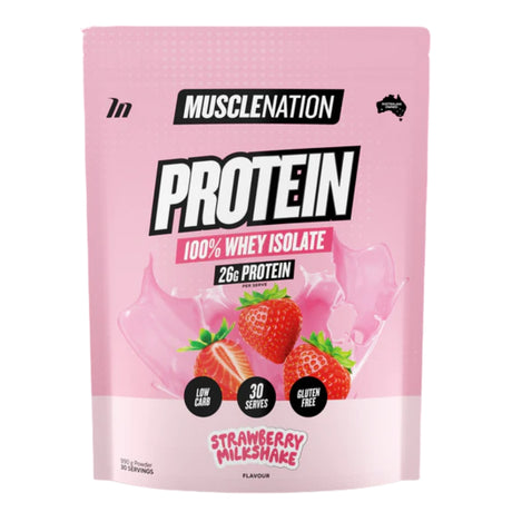 Muscle Nation 100% Whey Isolate Protein Powder