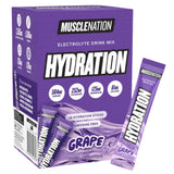 Muscle Nation Hydration drink mix packaging with a single stick on a white background