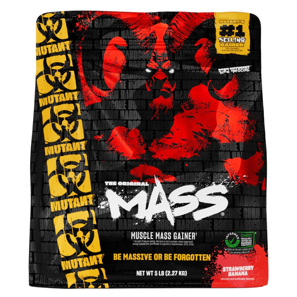 Mutant Powder Mutant Mass Protein Powder 5lb (Original Recipe - Canada) – Sportsfuel ...