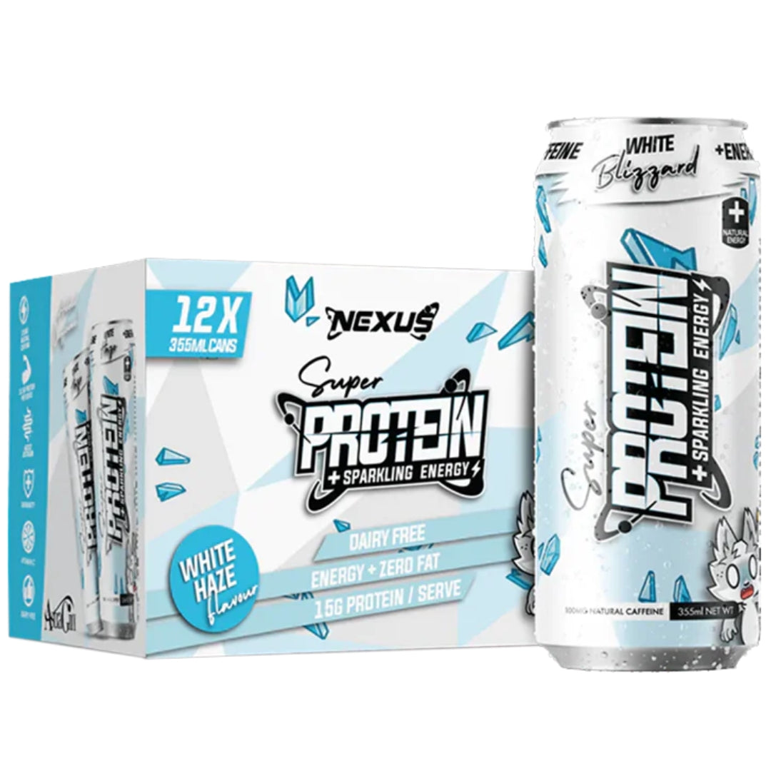 Nexus Sports Nutrition Super Protein + Sparkling Energy RTD