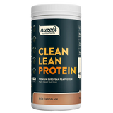 Nuzest Clean Lean Protein container on a white background