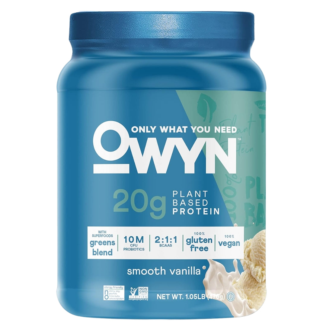 OWYN Plant-Based Protein Powder w/ Probiotics and Superfoods Greens