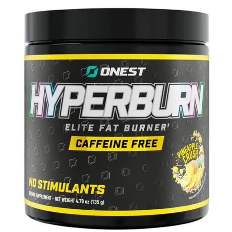 Container of Hyperburn Elite Fat Burner by Onest on a white background