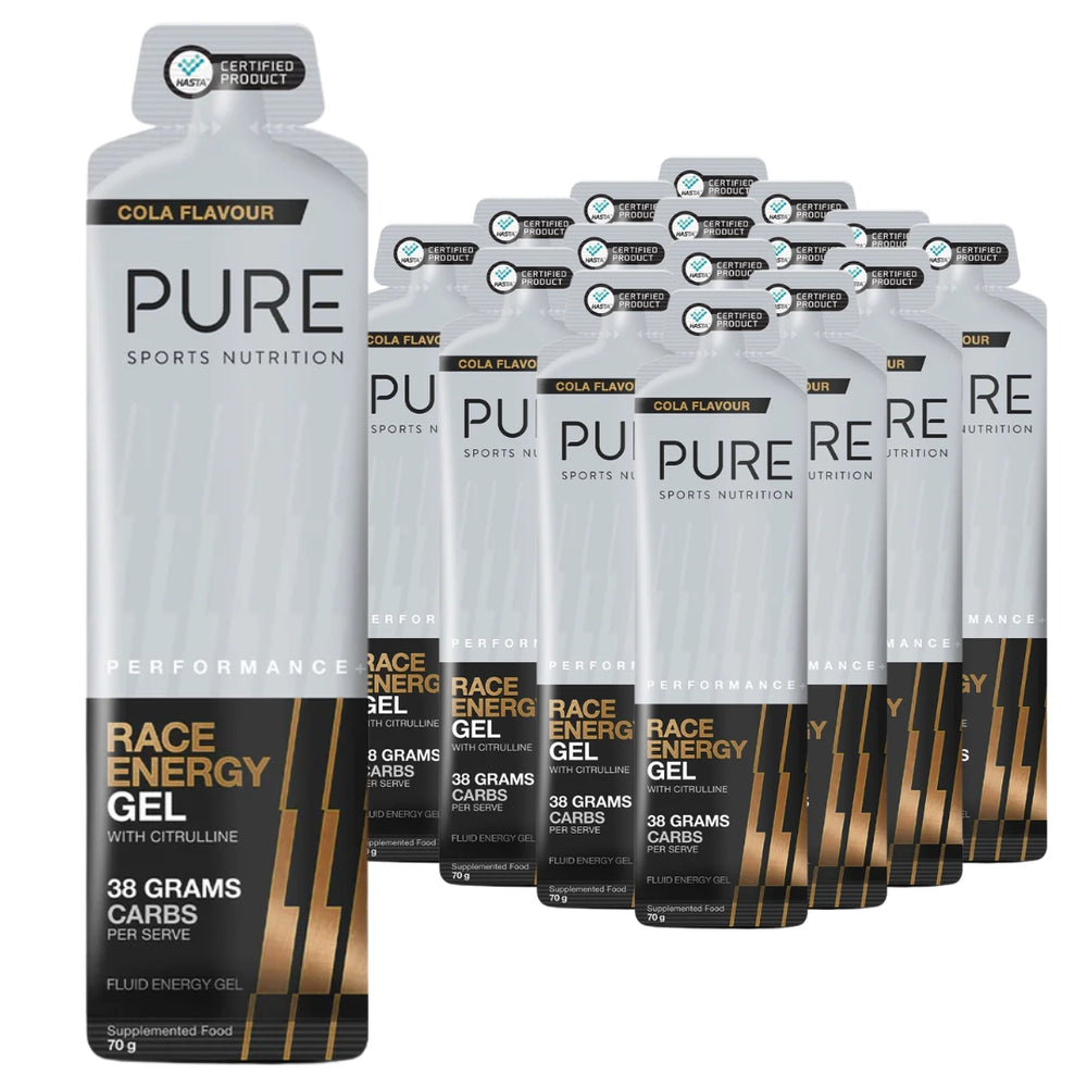 PURE Performance+ Race Energy Gel – Sportsfuel Supplements NZ