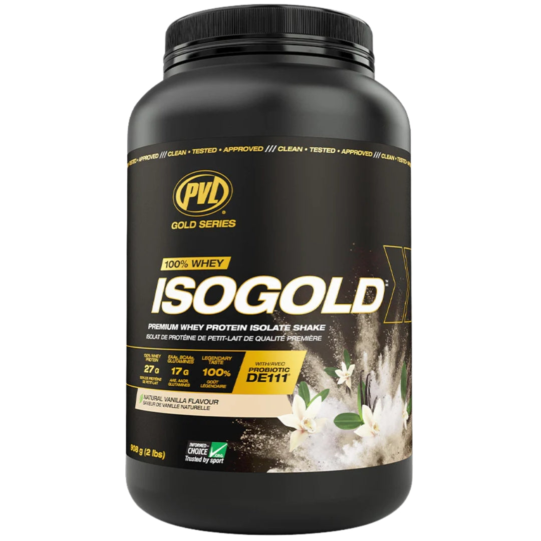 PVL ISOGOLD Premium Isolate Protein Powder 2lb