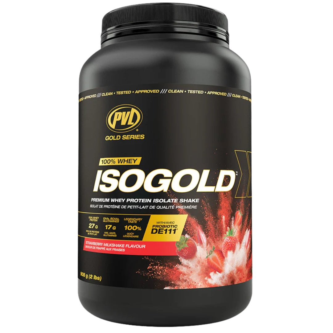 PVL ISOGOLD Premium Isolate Protein Powder 2lb