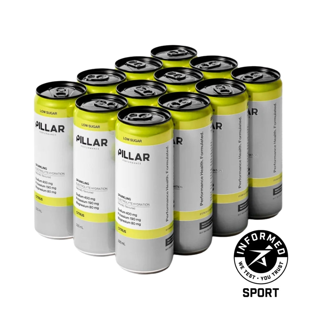 Pillar Performance Sparkling Electrolyte Hydration Drink RTD
