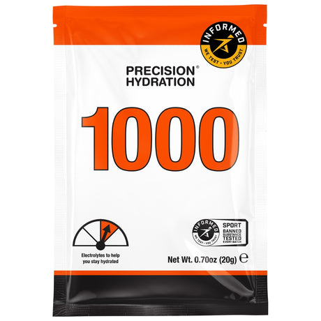 Precision Hydration 1000 package with Informed logo on a white background