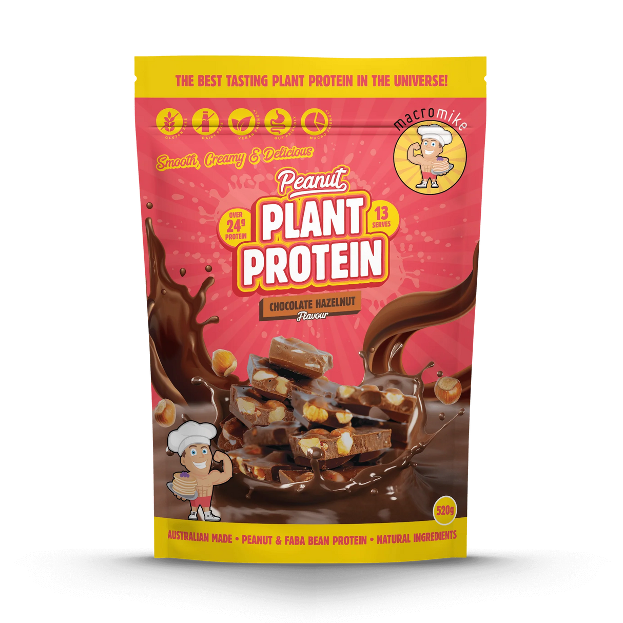 Macro Mike Plant Protein 520g