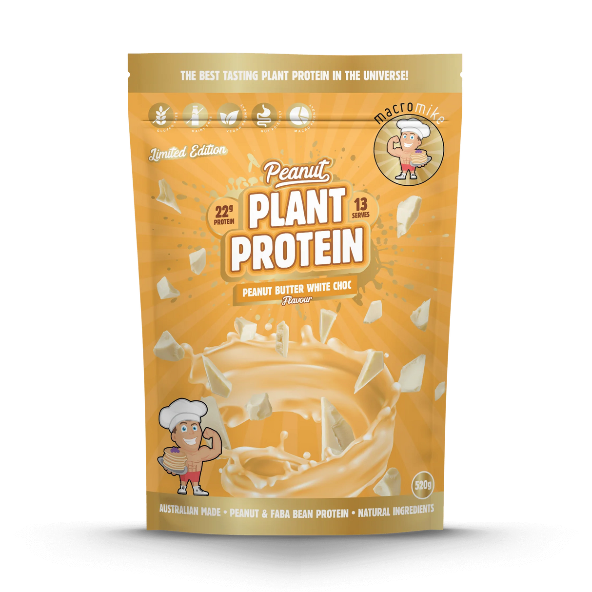 Macro Mike Plant Protein 520g