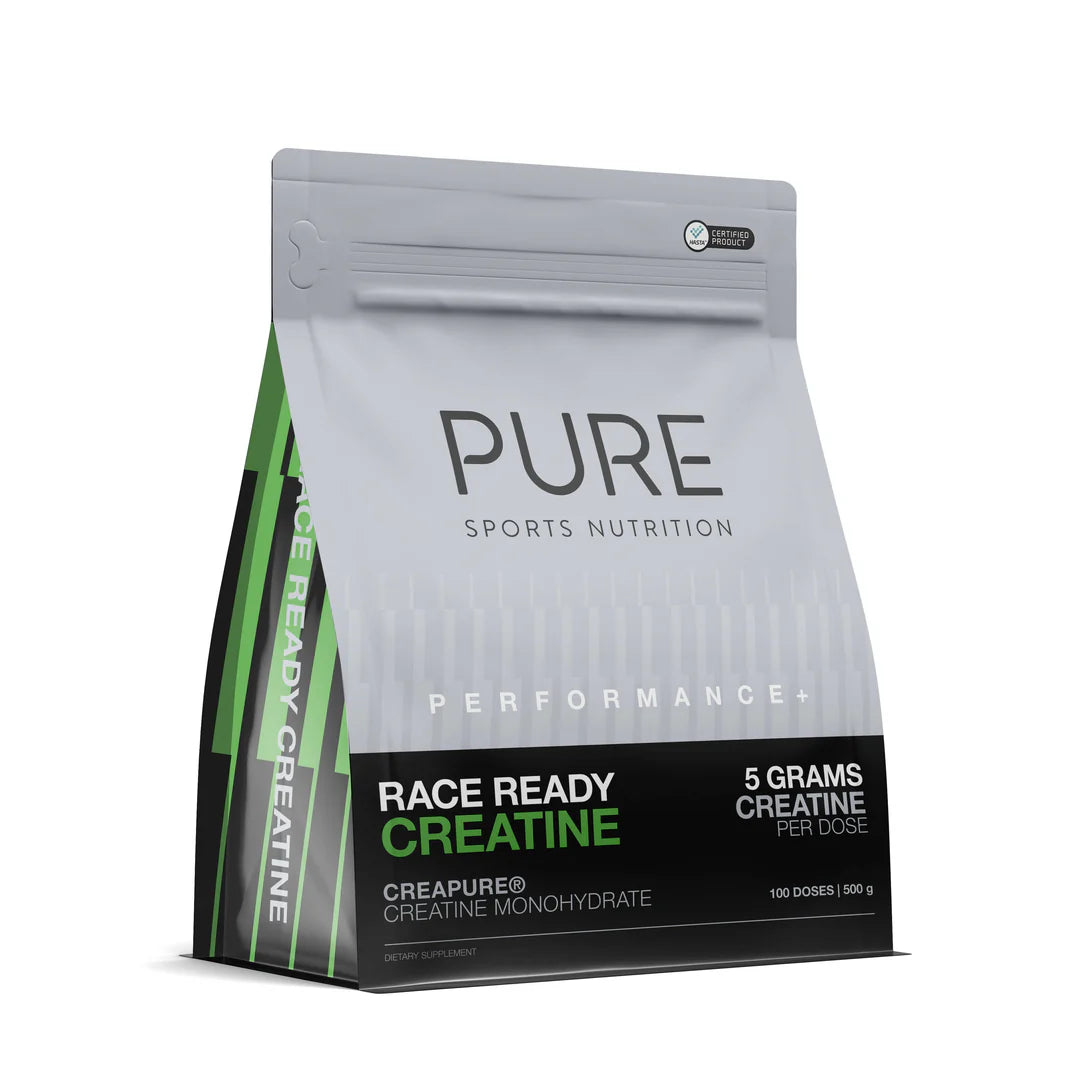 Package of Pure Sports Nutrition Race Ready Creatine on a white background