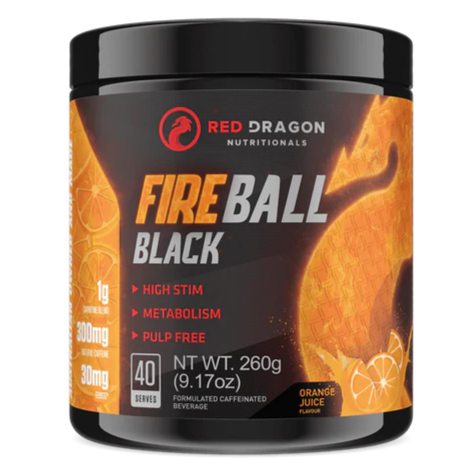 Red Dragon Nutritionals Fireball Black Fat Burner