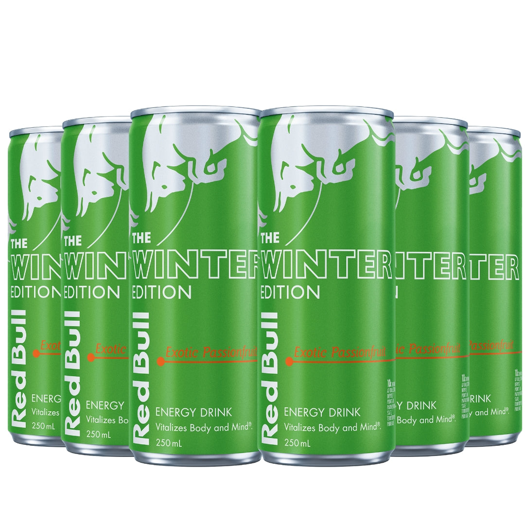 Red Bull Energy Drink Winter Edition Exotic Passionfruit 250ml
