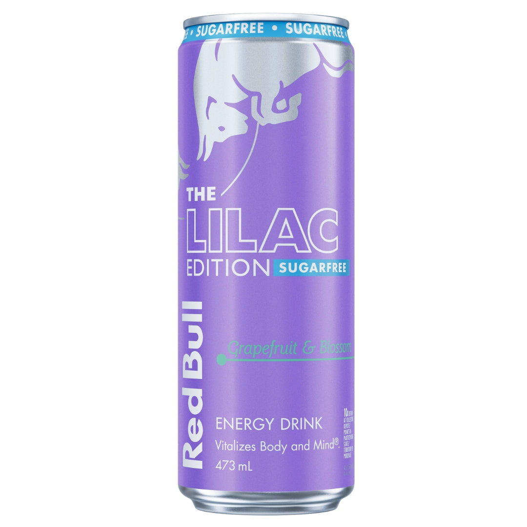 Red Bull Energy Drink Sugar Free Lilac Edition 473ml